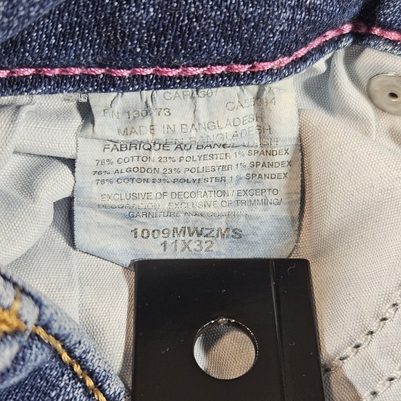 Wrangler Bootcut Jeans 11x32 Women's Cowgirl Westernwear Medium Wash Blue - Picture 4 of 9